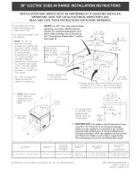 Preview for 1 page of Kenmore 79046252400 Installation Instructions Manual