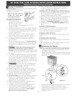 Предварительный просмотр 9 страницы Kenmore 79046622500 Installation Instructions Manual