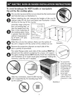 Preview for 3 page of Kenmore 79046762905 Installation Instructions Manual