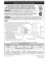 Предварительный просмотр 9 страницы Kenmore 79048079000 Installation Instruction