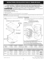 Предварительный просмотр 5 страницы Kenmore 79049212800 Installation Instructions Manual