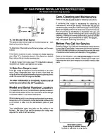 Предварительный просмотр 8 страницы Kenmore 79075663200 Installation Instructions Manual