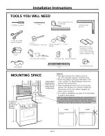 Предварительный просмотр 5 страницы Kenmore 79080322310 Installation Instructions Manual