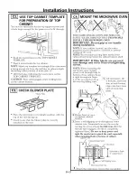 Предварительный просмотр 21 страницы Kenmore 79080322310 Installation Instructions Manual