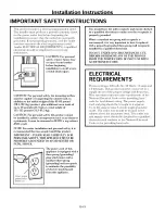 Preview for 3 page of Kenmore 79080372310 Installation Instructions Manual