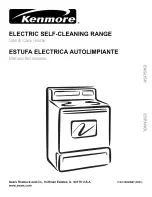 Предварительный просмотр 1 страницы Kenmore 79093762001 Use & Care Manual