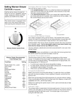 Предварительный просмотр 8 страницы Kenmore 79093762001 Use & Care Manual