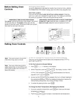 Предварительный просмотр 9 страницы Kenmore 79093762001 Use & Care Manual