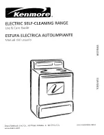 Предварительный просмотр 25 страницы Kenmore 79095262991 Use & Care Manual