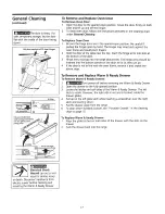 Предварительный просмотр 17 страницы Kenmore 79095711890 Owner'S Manual