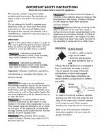 Preview for 3 page of Kenmore 79097713410 Use & Care Manual