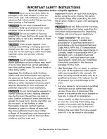 Preview for 4 page of Kenmore 79097713410 Use & Care Manual