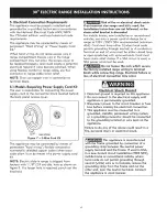 Preview for 4 page of Kenmore 79098052003 Installation Instructions Manual