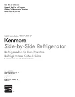 Kenmore 795.5101 Series Use & Care Manual preview