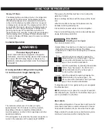 Preview for 17 page of Kenmore 795.5101 Series Use & Care Manual