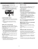 Preview for 26 page of Kenmore 795.5101 Series Use & Care Manual