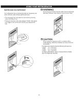 Preview for 20 page of Kenmore 795.5103 Series Use & Care Manual