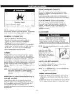 Preview for 25 page of Kenmore 795.5103 Series Use & Care Manual