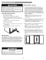 Предварительный просмотр 11 страницы Kenmore 795.5182 Series Use & Care Manual