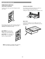 Предварительный просмотр 21 страницы Kenmore 795.5182 Series Use & Care Manual