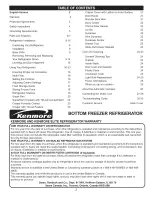 Предварительный просмотр 2 страницы Kenmore 795.6500 Series Use & Care Manual