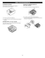 Предварительный просмотр 23 страницы Kenmore 795.6500 Series Use & Care Manual