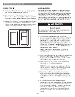 Предварительный просмотр 10 страницы Kenmore 795.6800 Series Use & Care Manual