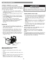 Предварительный просмотр 22 страницы Kenmore 795.6800 Series Use & Care Manual