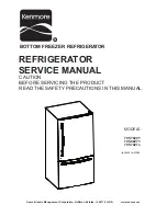 Kenmore 795.6827 Series Service Manual preview