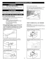 Предварительный просмотр 10 страницы Kenmore 795.6827 Series Use & Care Manual