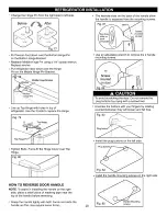 Предварительный просмотр 20 страницы Kenmore 795.6827 Series Use & Care Manual