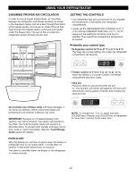 Предварительный просмотр 22 страницы Kenmore 795.6827 Series Use & Care Manual