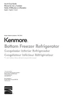 Kenmore 795.7032 series Use & Care Manual предпросмотр