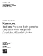 Kenmore 795.7102 Series Use & Care Manual предпросмотр