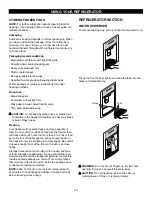 Предварительный просмотр 19 страницы Kenmore 795.7102 Series Use & Care Manual