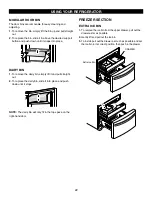 Предварительный просмотр 22 страницы Kenmore 795.7102 Series Use & Care Manual