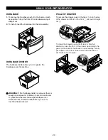 Предварительный просмотр 23 страницы Kenmore 795.7102 Series Use & Care Manual