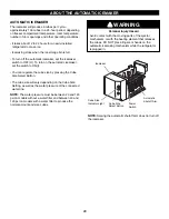 Предварительный просмотр 28 страницы Kenmore 795.7102 Series Use & Care Manual