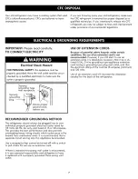 Preview for 7 page of Kenmore 795.71032110 Use And Care Manual