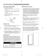 Предварительный просмотр 10 страницы Kenmore 795.7109 Series Use And Care Manual