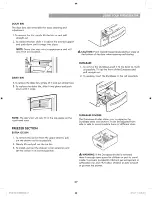 Предварительный просмотр 27 страницы Kenmore 795.7109 Series Use And Care Manual