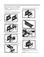 Предварительный просмотр 11 страницы Kenmore 795.71302.010 Service Manual