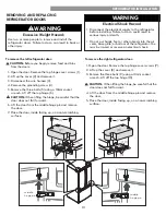 Preview for 13 page of Kenmore 795.7131 Series Use & Care Manual