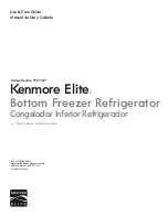 Предварительный просмотр 1 страницы Kenmore 795.7132 Series Use & Care Manual