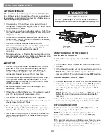 Предварительный просмотр 20 страницы Kenmore 795.7132 Series Use & Care Manual