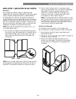 Предварительный просмотр 57 страницы Kenmore 795.7132 Series Use & Care Manual