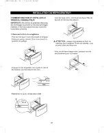 Предварительный просмотр 87 страницы Kenmore 795.7160 Series Use & Care Manual