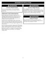 Preview for 9 page of Kenmore 795.7202 Series Use And Care Manual