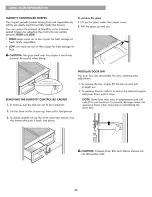 Preview for 26 page of Kenmore 795.7202 Series Use And Care Manual