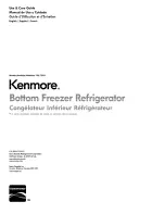 Предварительный просмотр 1 страницы Kenmore 795.7203 Series Use & Care Manual